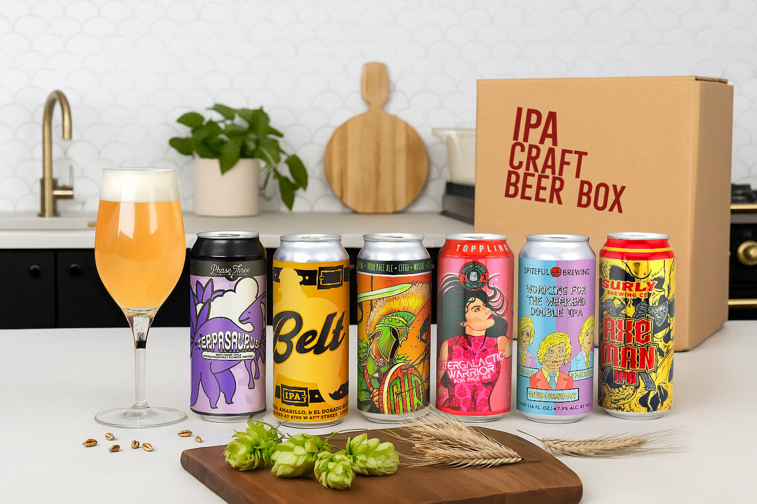 IPA Craft Beer Box