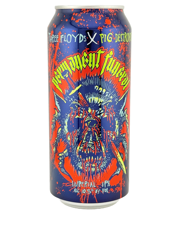 3 Floyds Brewing: Permanent Funeral Imperial Double IPA - 16oz