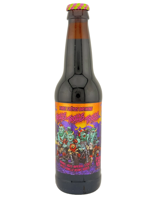 3 Floyds Brewing: Trolls Trolls Trolls Barrel Aged Imperial Stout - 12oz