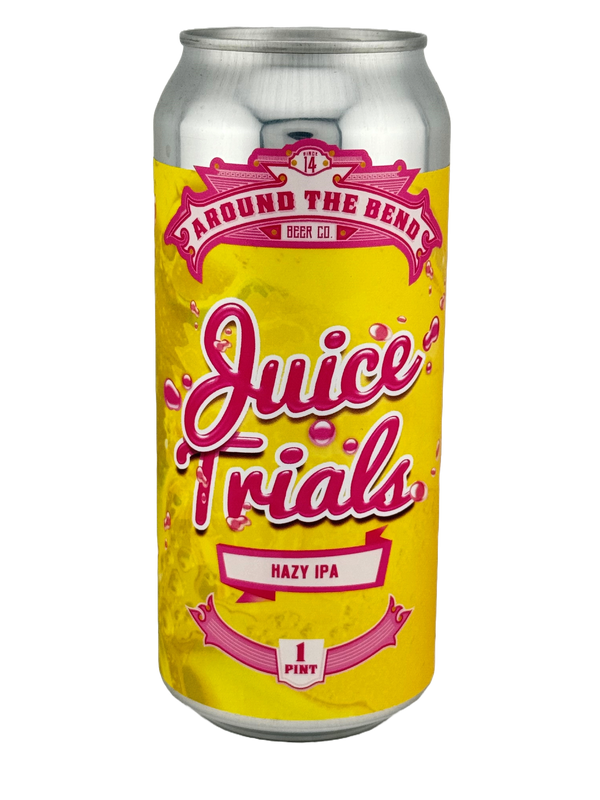 Around The Bend: Juice Trials Hazy IPA - 16oz
