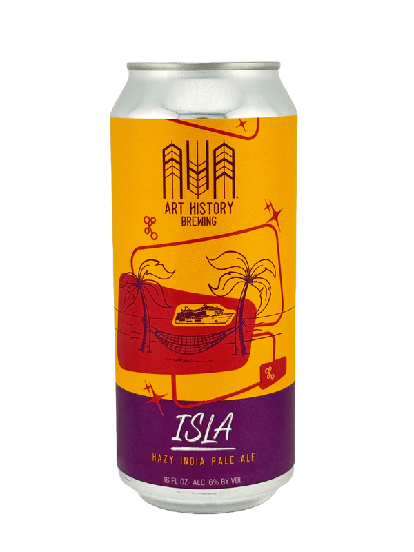 Art History Brewing: Isla Hazy IPA - 16oz