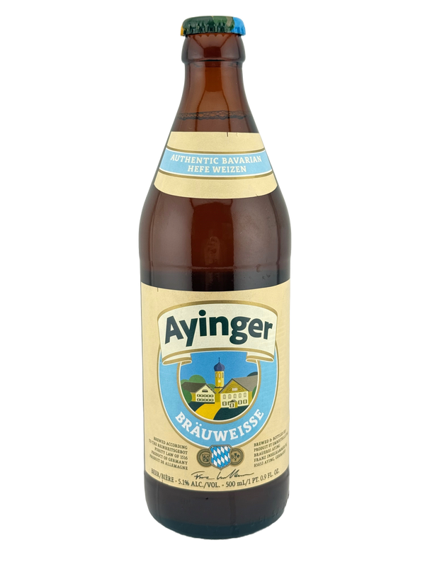 Ayinger Brewery: Brauweisse Hefeweizen - 16.9oz