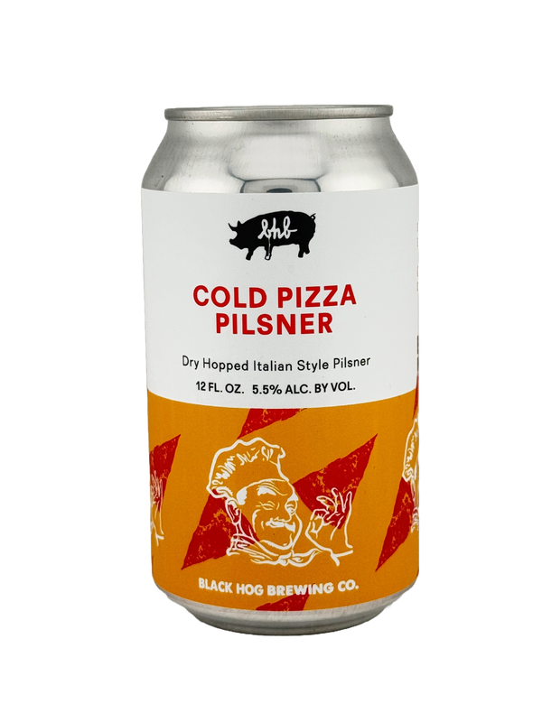 Black Hog Brewing: Cold Pizza Pilsner - 12oz