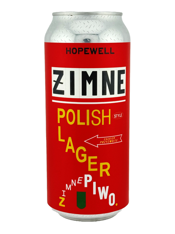Hopewell Brewing: Zimne Polish Style Lager - 16oz