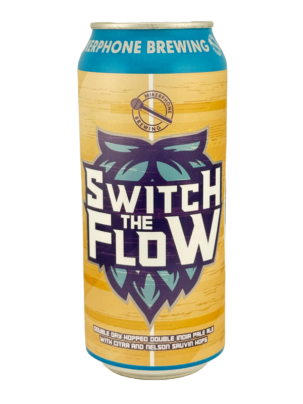 Mikerphone Brewing: Switch the Flow Hazy Double IPA - 16oz