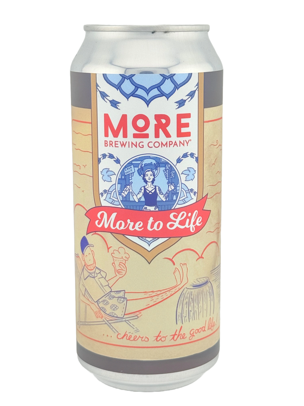 More Brewing: More to life Lager - 16oz