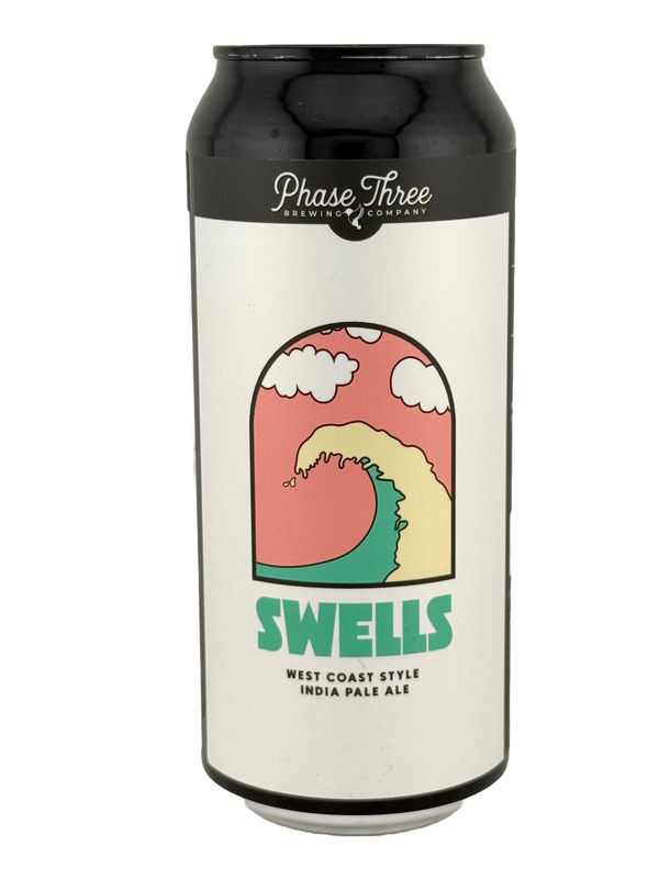 Phase Three Brewing: Swells West Coast IPA - 16oz