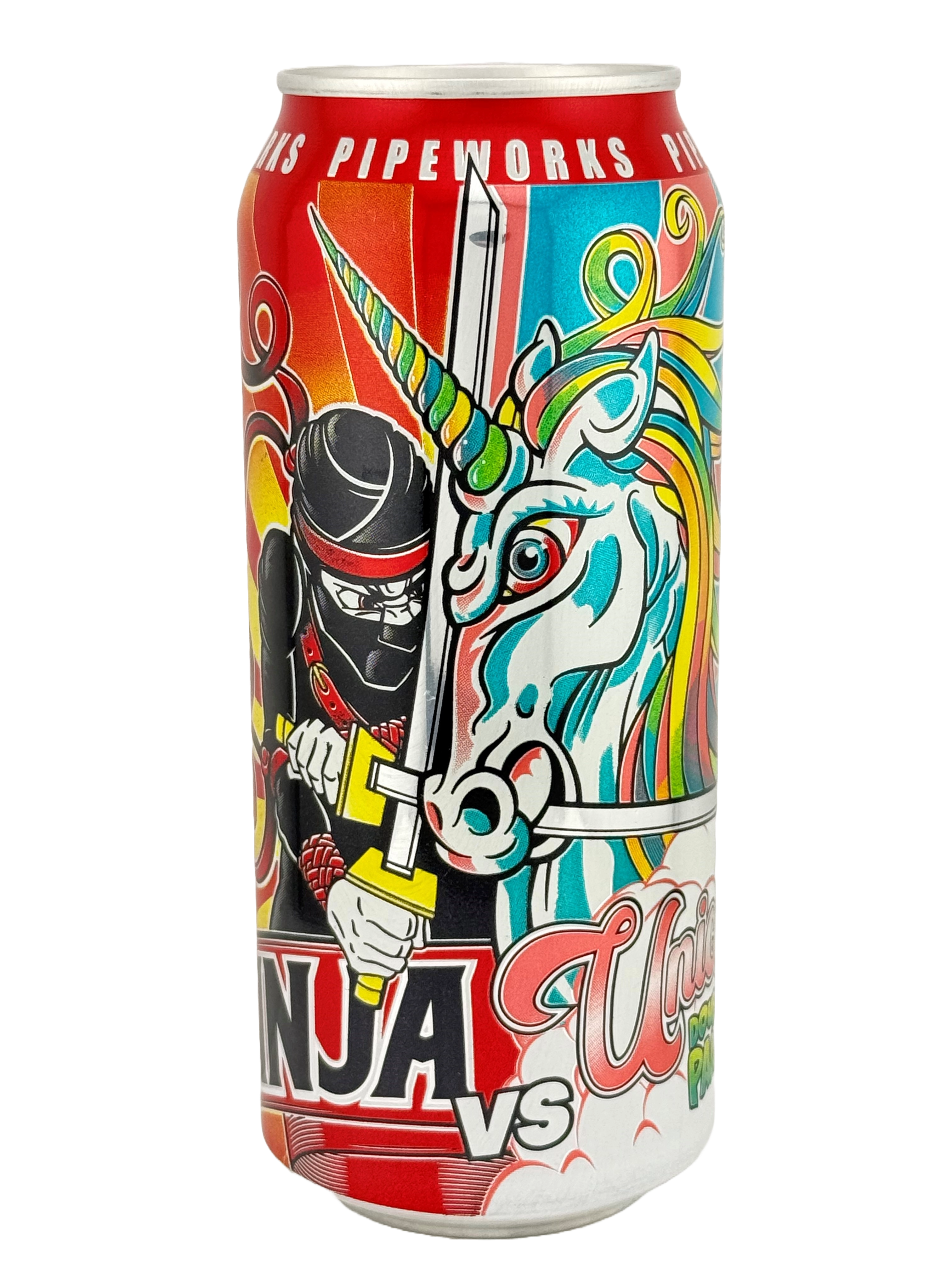 Pipeworks Brewing: Ninja vs Unicorn Double IPA - 16oz – The