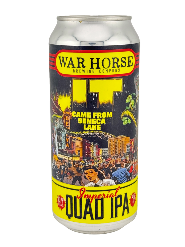 War Horse Brewing: It Came from Seneca Lake Quadrupel IPA - 16oz
