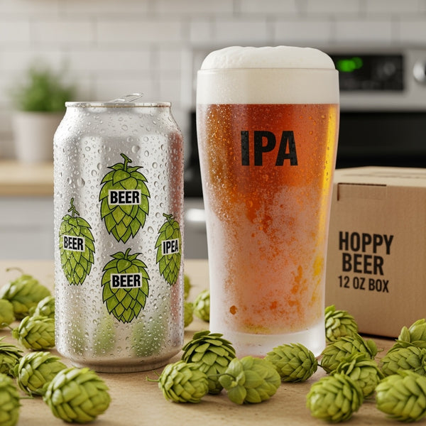 Hoppy Craft Beer 12 oz Box