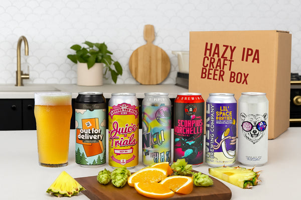 Hazy IPA Craft Beer Box - Free Shipping