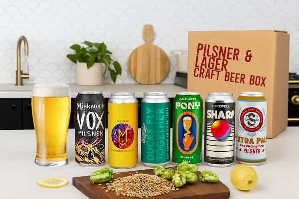Pilsner & Lager Craft Beer Box - Free Shipping