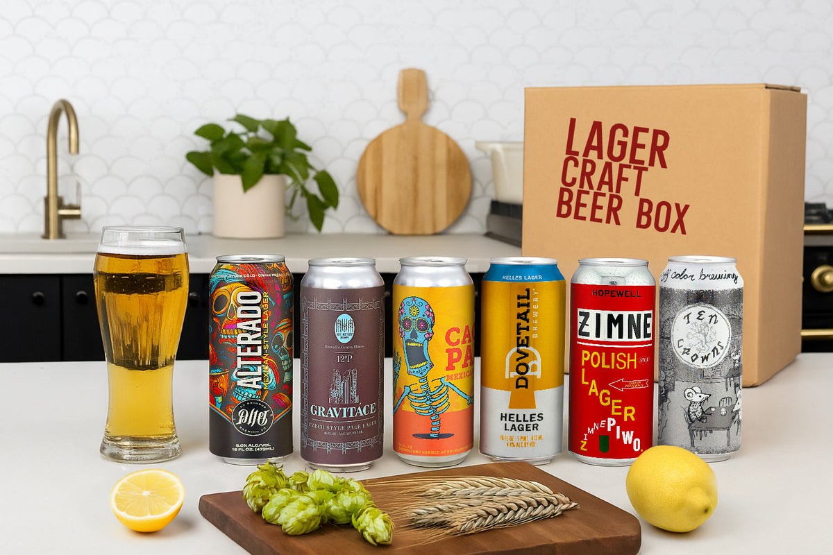 Beer In A Box Lager Craft Beer Box - Free Shipping – The Original Craft Beer Club