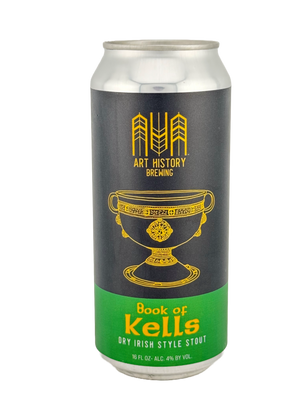 Art History Brewing: Book of Kells Irish Style Stout - 16oz