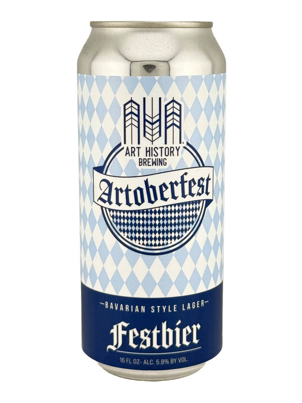 Art History Brewing: Artoberfest Festbier Lager - 16oz