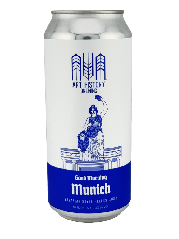 Art History Brewing: Good Morning Munich Lager - 16oz