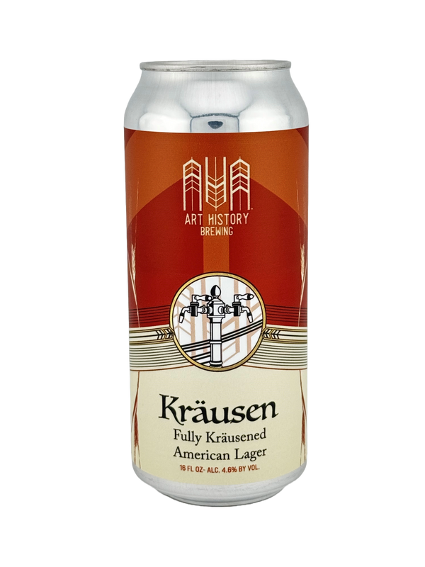 Art History Brewing: Krausen Lager - 16oz