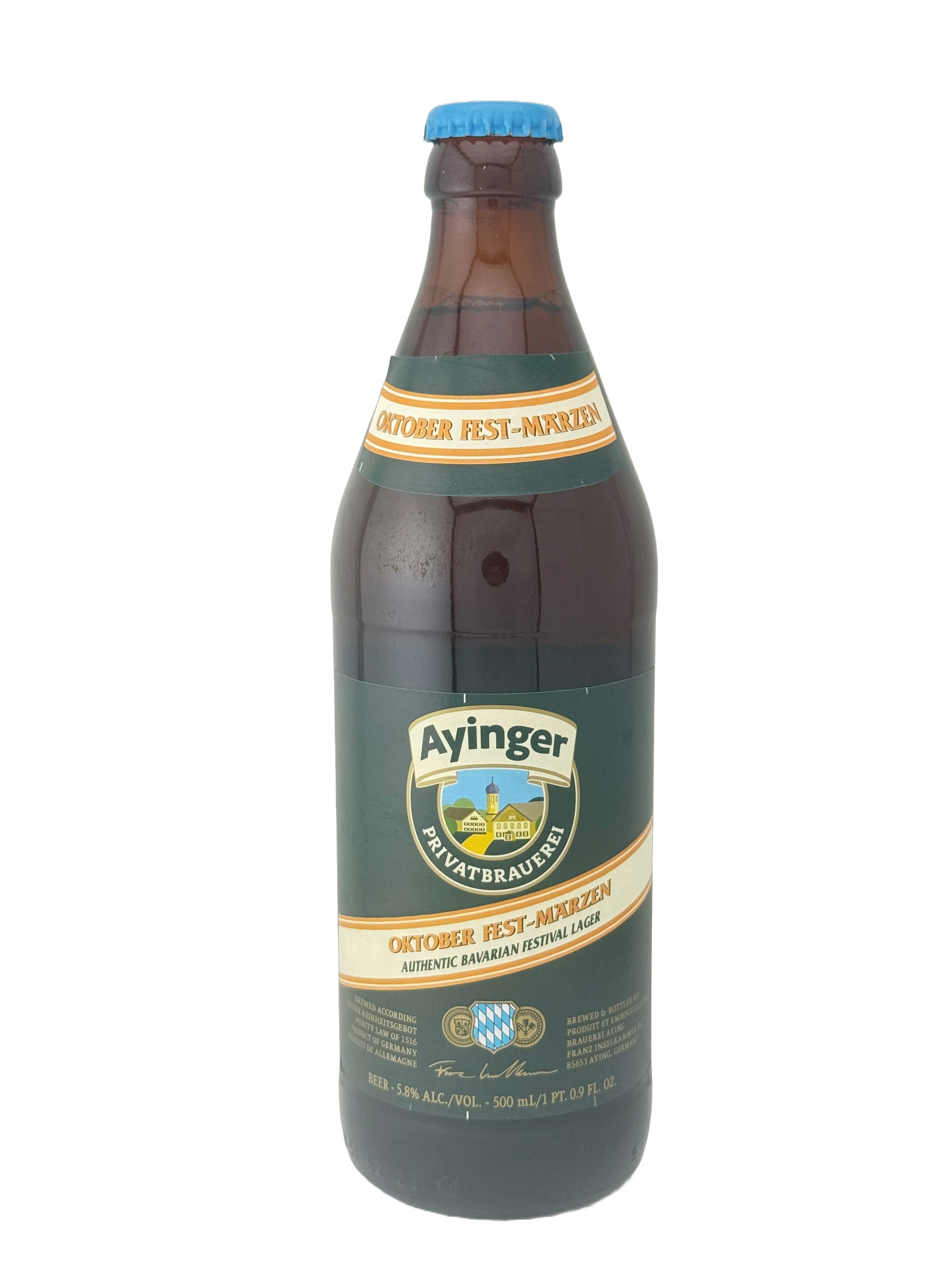 Ayinger Brewery: Oktoberfest Marzen - 16.9oz – The Original Craft Beer Club