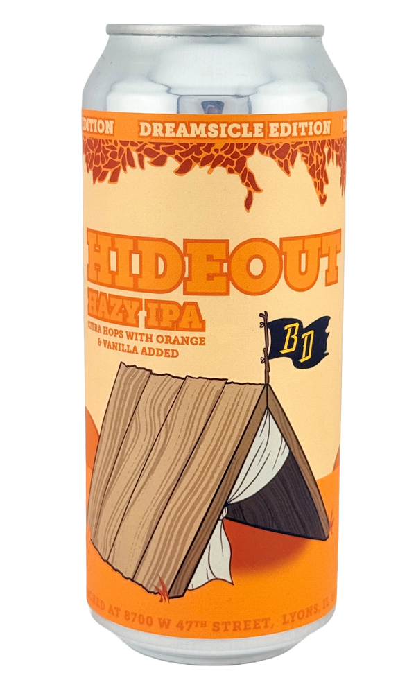 BuckleDown Brewing: Hideout Hazy IPA Dreamsicle Edition - 16oz