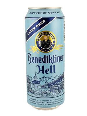 Benediktiner Brewery: Hell Lager - 16.9oz