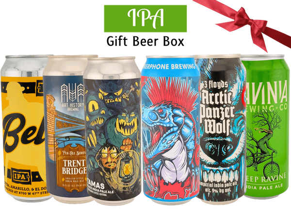 12 Pack IPA Craft Beer Gift Box: Shipping Included