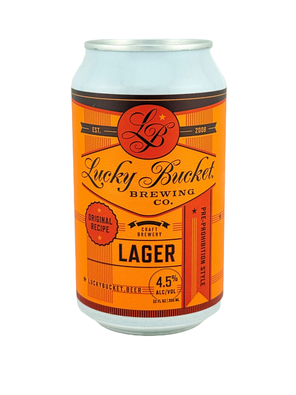 Lucky Bucket Brewery: Pre-Prohibition Amber Lager - 12oz