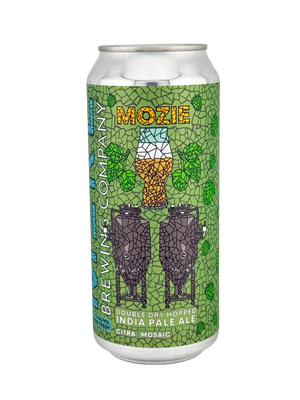 More Brewing Mozie double dry-hopped IPA, 16oz can