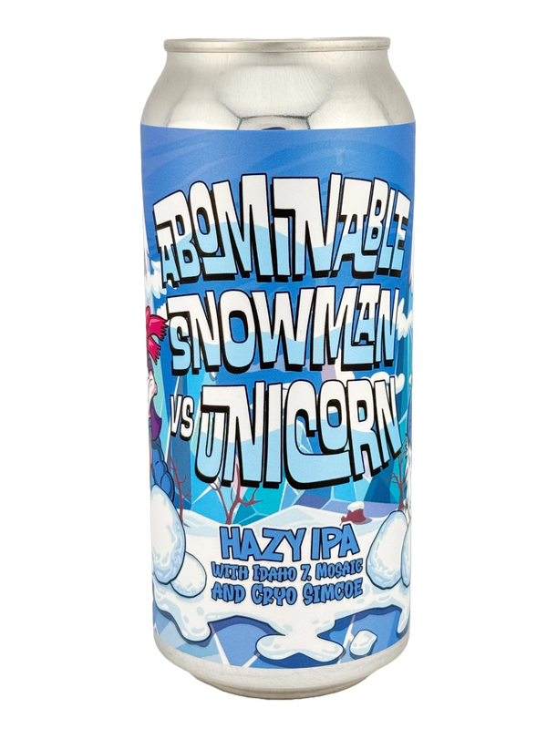 Pipeworks Brewing: Abominable Snowman vs Unicorn Hazy IPA - 16oz