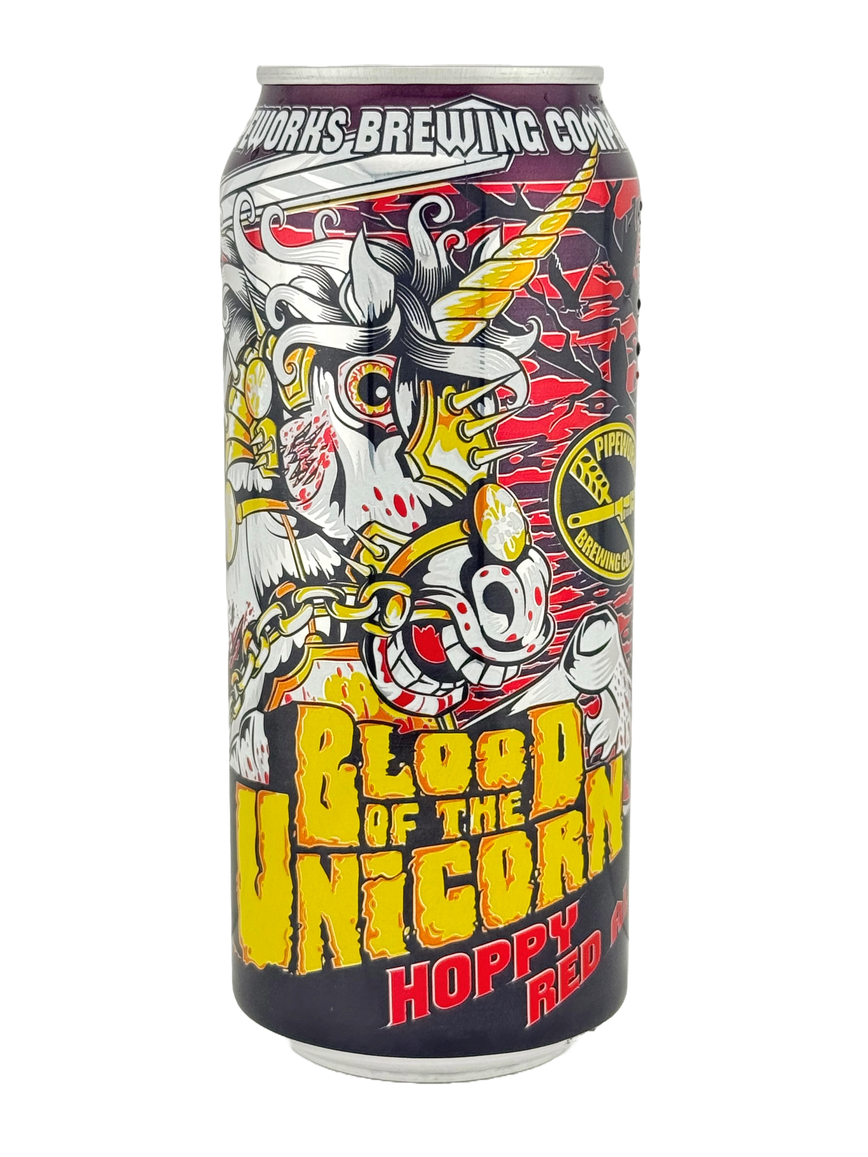Pipeworks Brewing: Blood of the Unicorn Red Ale - 16oz – The Original ...