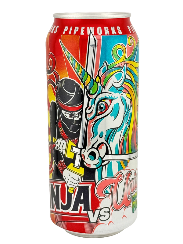 Pipeworks Brewing: Ninja vs Unicorn Double IPA - 16oz