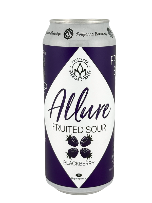 Pollyanna Brewing: Allure Blackberry Sour - 16oz