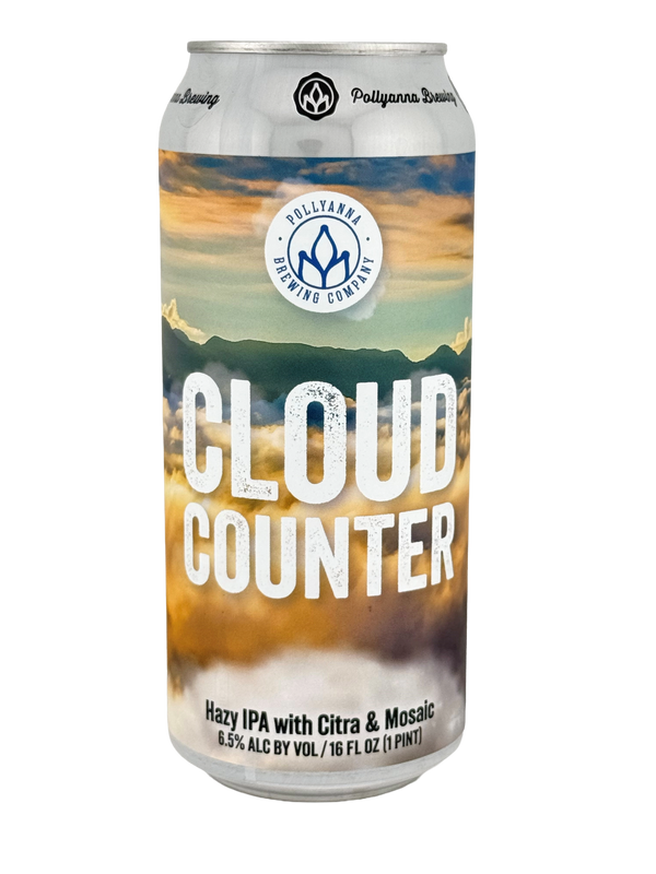 Pollyanna Brewing: Cloud Counter Hazy IPA - 16oz