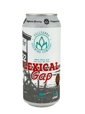 Pollyanna Brewing: Lexical Gap IPA - 16oz