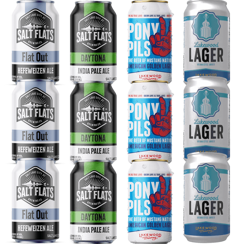 Salt Flats Brewery/Lakewood Brewing Company Combo Pack The Original