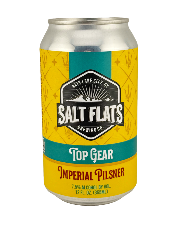 Salt Flats Brewing: Top Gear Imperial Pilsner - 12oz