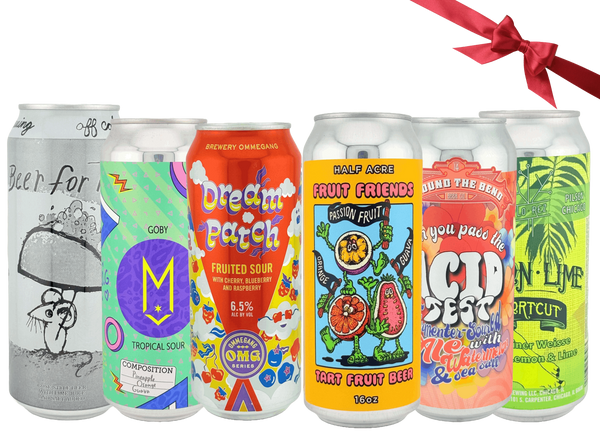 12 Pack Sour Craft Beer Gift Box: Shipping Included
