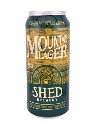 The Shed Brewery: Rugged Mountain Lager - 16oz